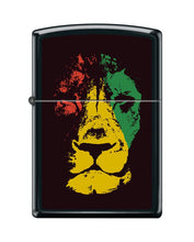 Load image into Gallery viewer, Zippo Lighter-Lion Head 2 Black Matte Windproof Lighter #Z5499
