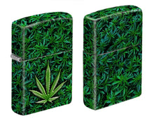 Load image into Gallery viewer, Zippo Lighter - Leaf Designs Indoor Outdoor Windproof Zippo Lighter (Leaf 540 Color #Z6022)

