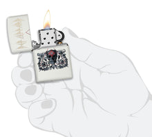 Load image into Gallery viewer, Zippo Lighter- Personalized Engrave for Skull Series2 Def Leppard Skull 49237
