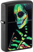 Load image into Gallery viewer, Zippo Lighter - Message for Fire Fighter Windproof Lighter (Black Light 48761)
