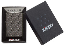 Load image into Gallery viewer, Zippo Lighter- Personalized Engrave Armor Geometric Weave Design #49173
