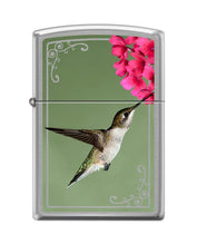 Load image into Gallery viewer, Zippo Lighter- Personalized Engrave Animals Outdoors Nature Hummingbird #Z5427
