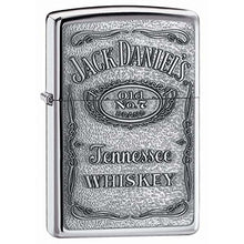 Load image into Gallery viewer, Zippo Lighter- Personalized Engrave for Jack Daniel's High Polish Chrome 250JD
