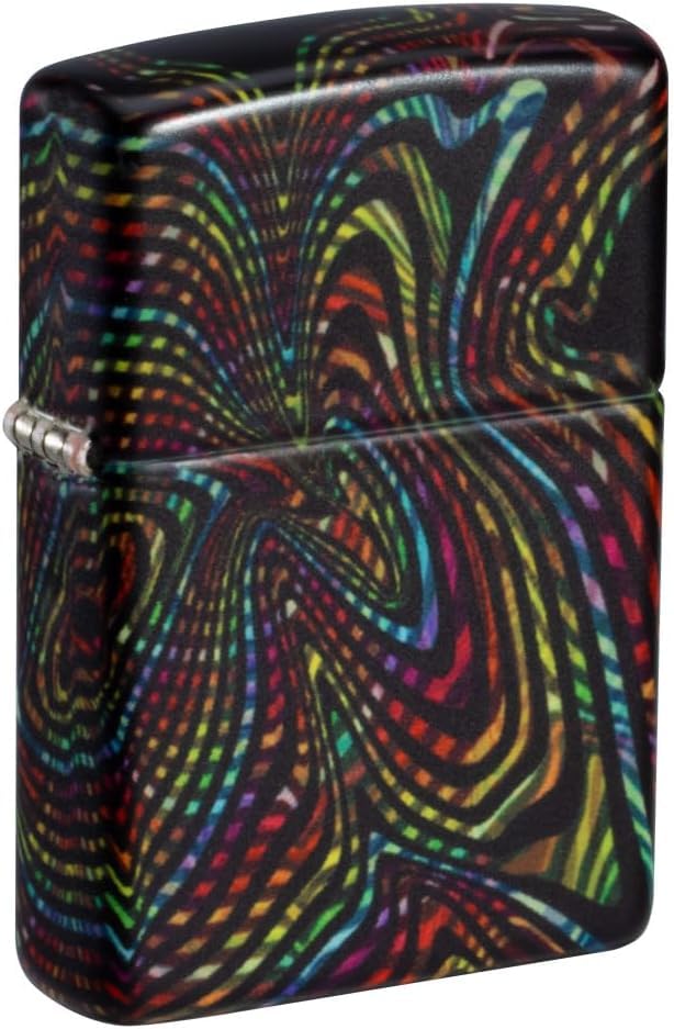 Zippo - Customized Message on Glowing Illusion Glow in The Dark Pocket 46427