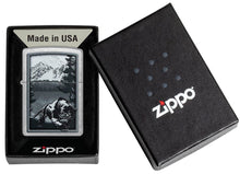 Load image into Gallery viewer, Zippo Lighter- Personalized Engrave Animals Outdoors Nature Mountain Lion 48381
