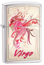 Load image into Gallery viewer, Zippo Lighter - Horoscope Zodiac Signs (Virgo)
