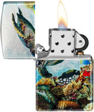 Load image into Gallery viewer, Zippo Lighter- Personalized Engrave Animals Outdoors Nature Turtle 48780
