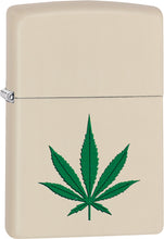 Load image into Gallery viewer, Zippo Lighter - Leaf Design Flat Sand Windproof Zippo Lighter #Z632
