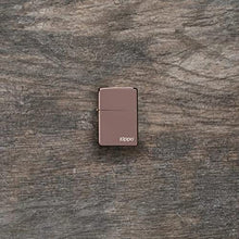 Load image into Gallery viewer, Zippo Lighter - Personalized Custom Message Engrave on Classic with Zippo Logo Windproof Lighter
