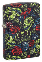 Load image into Gallery viewer, Zippo Lighter - Personalized Customize Message Engrave on Backside for Skull Crown Design #49696
