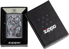 Load image into Gallery viewer, Zippo Anne Stokes Gothic Guardian Emblem Pocket Lighter

