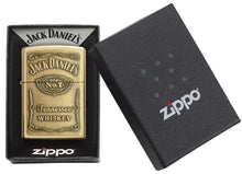 Load image into Gallery viewer, Zippo Lighter- Personalized Engrave for Jack Daniel's High Polish #254BJD
