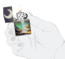 Load image into Gallery viewer, Zippo Lighter - Custom Engraved with Your Message for Moon Dream Design 540 Color Glow in The Dark Pocket Lighter 46259

