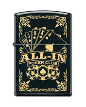 Load image into Gallery viewer, Zippo Lighter-Winning Hand Design Black Matte Windproof Lighter #Z5431
