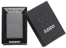 Load image into Gallery viewer, Zippo Lighter - Personalized Message Engraved on Backside Colored Windproof Lighter Iron Stone 211
