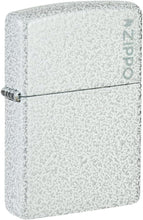 Load image into Gallery viewer, Zippo Lighter - Custom Message Engrave Glacier Color with Zippo Logo - 46020ZL
