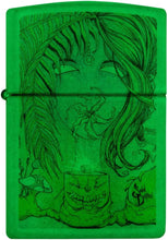 Load image into Gallery viewer, Zippo Sean Dietrich Glow in The Dark Matte Pocket Lighter
