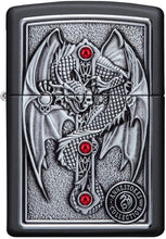 Load image into Gallery viewer, Zippo Anne Stokes Gothic Guardian Emblem Pocket Lighter
