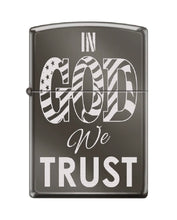 Load image into Gallery viewer, Zippo Lighter- Personalized Americana Eagle USA Flag in God We Trust #Z6028
