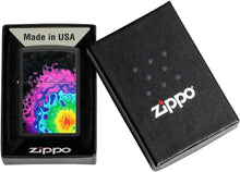 Load image into Gallery viewer, Zippo Lighter - Personalized Customize Message Engrave on Backside for Zippo Brand Design Logo Lighter (Flame Pattern 48733)
