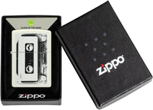 Load image into Gallery viewer, Zippo - Customized Message on Cassette Tape Glow in The Dark Pocket 46429
