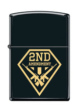 Load image into Gallery viewer, Zippo Lighter- Personalized Engrave for Second 2nd Amendment Shield #Z5292
