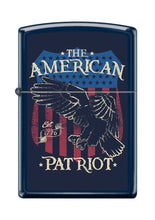 Load image into Gallery viewer, Zippo Lighter- Personalized Engrave Americana Eagle Prey USA Flag Navy #Z5254
