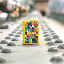Load image into Gallery viewer, Zippo Lighter - Customized Message on Barn Quilt Sunflower Pocket Lighter 46586
