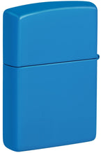 Load image into Gallery viewer, Zippo Lighter - Personalized Message Engraved on Backside Colored Windproof Lighter Sky Blue Matte 48628
