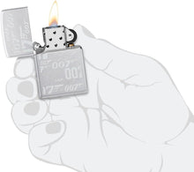 Load image into Gallery viewer, Zippo Lighter- Personalized Message Engrave for James Bond 007 Motif 48735
