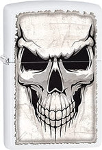 Load image into Gallery viewer, Zippo Lighter - White Skull Head
