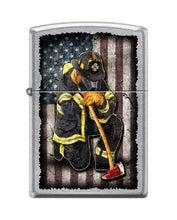 Load image into Gallery viewer, Zippo Lighter -Fireman Firefighter Police First Responders American #Z6019

