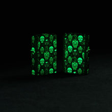 Load image into Gallery viewer, Zippo Lighter - Custom Message Engrave Sugar Skulls - Glow-in-The-Dark 46017
