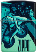 Load image into Gallery viewer, Zippo Mermaid Design 540 Color Pocket Lighter
