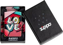 Load image into Gallery viewer, Zippo Lighter - Custom Message Engrave on Backside Love Design - 540 Color 46013
