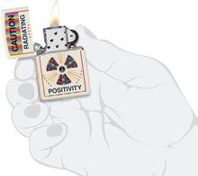 Load image into Gallery viewer, Zippo - Customized Message on Glowing Positivity Glow in The Dark Pocket 46243
