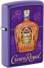 Load image into Gallery viewer, Zippo Lighter - Personalized Customize Message Engrave on Backside for Crown Royal (Crown Royal 48749)
