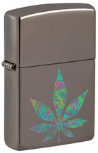 Load image into Gallery viewer, Zippo Lighter - Personalized Message Engraved on Backside Leaf Smoke Collection Windproof Lighter
