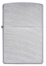Load image into Gallery viewer, Zippo Lighter - Personalized Custom Message Engrave Chrome Windproof Lighter Brushed Chrome Arch 24647
