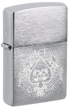 Load image into Gallery viewer, Zippo Lighter- Personalized Engrave Ace of SpadesZippo Ace of Spades #48500
