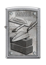 Load image into Gallery viewer, Zippo Lighter- Mason Street Chrome Windproof Lighter #Z5164
