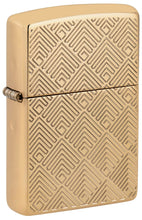 Load image into Gallery viewer, Zippo Customized Message on on Brass Windproof Armor Case Brass Deep Carve 48570
