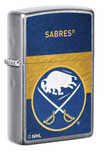 Load image into Gallery viewer, Zippo Lighter - Personalized Customize Message Engrave on Backside for Buffalo Sabres NHL Team 48031
