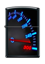 Load image into Gallery viewer, Zippo Lighter- Speedometer Dial Black Matte Windproof Lighter #Z5134
