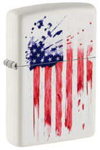 Load image into Gallery viewer, Zippo Lighter- Personalized for US Patriotic US American Flag 49783
