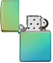 Load image into Gallery viewer, Zippo High Polish Teal Pocket Lighter, One Size
