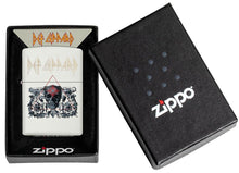 Load image into Gallery viewer, Zippo Lighter- Personalized Engrave for Skull Series2 Def Leppard Skull 49237
