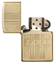 Load image into Gallery viewer, Zippo - Customized Message on Back for Zippo and Pattern Windproof Zippo #29677
