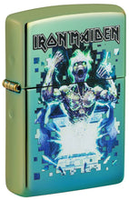 Load image into Gallery viewer, Zippo Lighter - Personalized Message Engraved on Backside for Iron Maiden Windproof Lighter (Speed of Light #49816)
