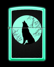 Load image into Gallery viewer, Zippo Lighter- Personalized Engrave Wolf Wolves Glow in The Dark #Z5513
